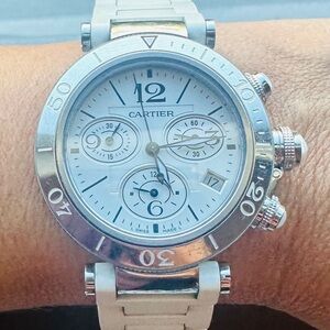 Cartier Watch - Pasha Seatimer Lady Chrono 37MM